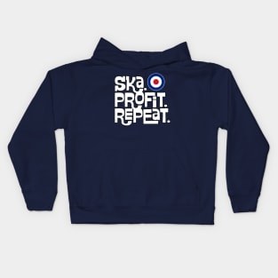 Ska Profit Repeat RAF Circle Mod Kids Hoodie